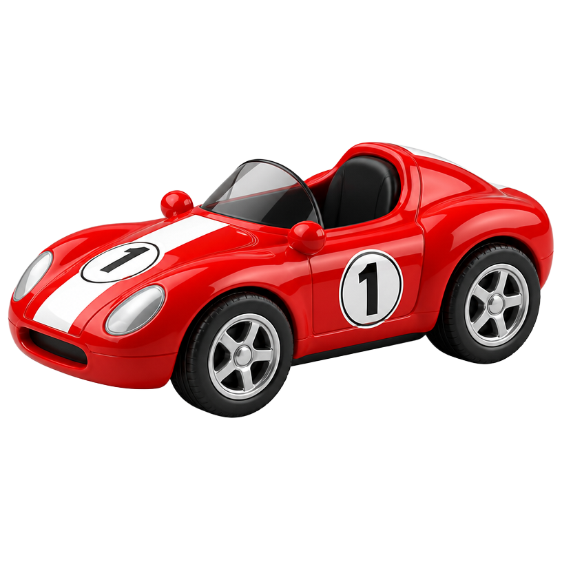 Toy race car